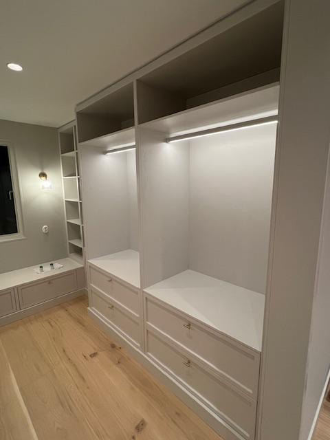 Walk in closet, garderob 